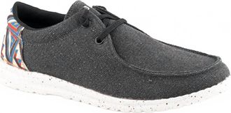Roper Mens Hang Loose Casual Shoe In Black