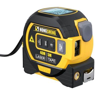 OEM 1 Unidad De Cinta M&eacute;trica Digital, Tel&eacute;metro L&aacute;ser De 40 M Y Cinta M&eacute;trica De 5 M, Unidades De Visualizaci&oacute;n Digital En Tiempo Real En Pies/metros/pul