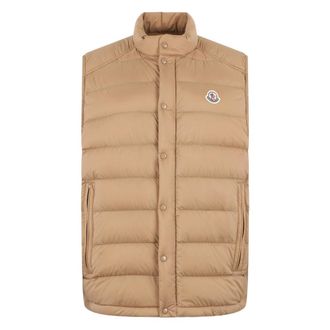 Moncler Vests, male, Beige, Size: 2XL Tibb Padded Gilet