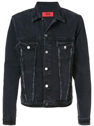 424 Trucker denim jacket - Zwart