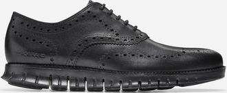 Cole Haan Mens Zerogrand Wingtip Shoe In Black
