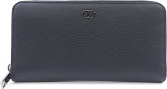 Dior Black Long Wallet (Bi-Fold) (Pre-Owned)