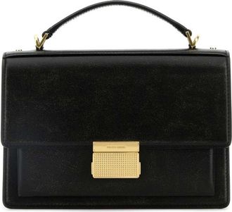 Golden Goose Black Leather Venezia Handbag
