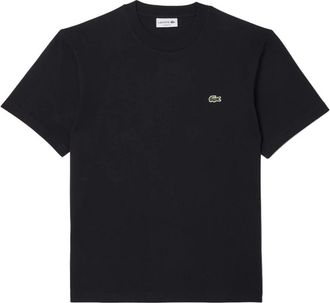 Lacoste Klassiek katoenen T-shirt met normale pasvorm - Heren - T-shirts - Zwart - 2XL - Katoen - Tops