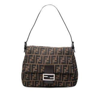 Fendi Pre-owned Mamma Forever Shoulder Bag - unisex - Fendi Vintage - Vintage Shoulder Bags - Brown - ONE SIZE - Pre-owned
