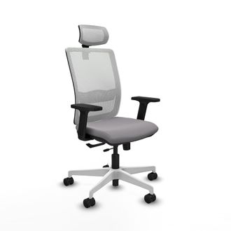 Piqueras y Crespo Silla De Oficina Piqueras Y Crespo Haches Negro Ruedas 65 Mm