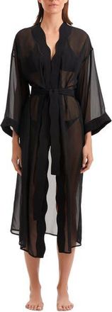 Moeva Blaze Cover Up Resortwear in Black at Nordstrom, Size X-Small Eu