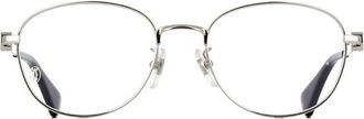 Cartier Demo Round Ladies Eyeglasses CT0491OA 002 53