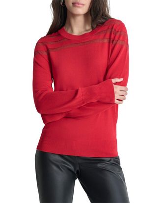DKNY Dkny Sheer Sweater