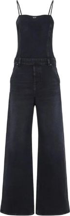 Diesel Dames, Jumpsuits & Playsuits, Zwart, Maat: XS Katoen