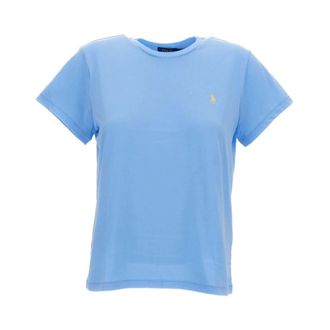 Polo Ralph Lauren T-Shirts, female, Blue, Size: M Polo Ralph Lauren T-shirts and Polos