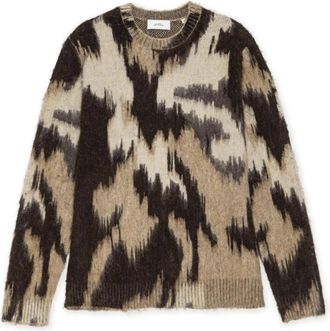 Les Deux Forrest Girocollo in Maglia - - Knitwear - Donna - Marrone - XL