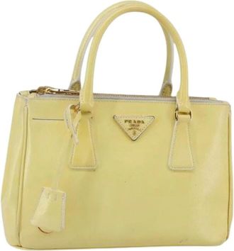 Prada Pre-owned Handbags, female, Yellow, Size: ONE SIZE Pre-owned Vintage Handbag