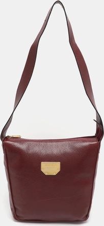 Nina Ricci Red Leather Hobo