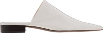 Ferragamo Selestina Stripe-Detail Mules, Size 8 B