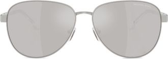 Michael Kors Biarritz sunglasses - unisex - Metal - 40 - Silver