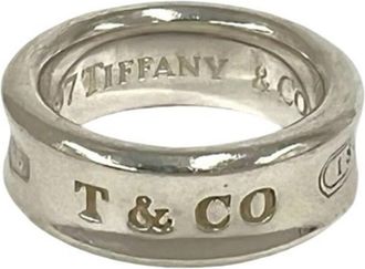 Tiffany & Co. Silver Silver 925 Band Ring (Pre-Owned)