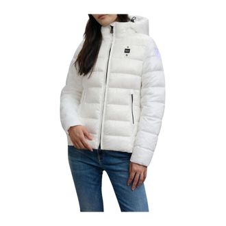 Blauer Parka - Dames - Winterjassen - Wit - XL - Leer - Jassen