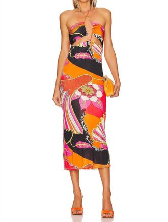 Ronny Kobo Katrine Dress In Vintage Floral