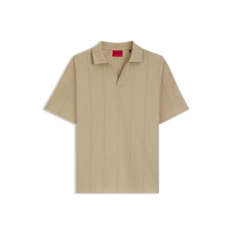 HUGO BOSS Relaxed-fit polo in breathable cotton