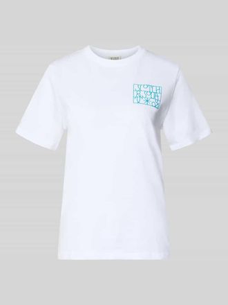 Scotch & Soda Regular Fit T-Shirt mit Logo-Print in Weiss, Gr&ouml;&szlig;e XL
