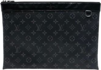 Louis Vuitton Pre-owned Clutches, female, Black, Size: ONE SIZE Pre-owned Vintage Fabric Clutch