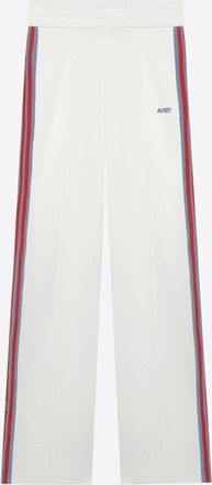Autry Womens Viscose Blend Trousers White