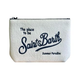 MC2 Saint Barth Clutches, female, White, Size: ONE SIZE Aline Sponge Clutch