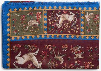 Drake's Leichter Woll- und Seidenschal Unicorn