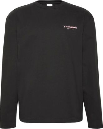 Calvin Klein long-sleeved T-shirt - Black