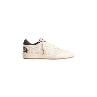 Golden Goose Sneakers, male, White, 7 UK, Retro Ball Star Trainers White/Black/Gold