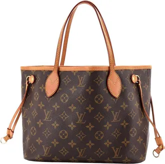 Louis Vuitton Brown Monogram Canvas Neverfull Pm (Authentic Pre-Loved)