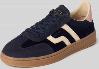 GANT Sneaker aus Leder mit Schn&uuml;rung Modell Cuzima in Marine, Gr&ouml;&szlig;e 38