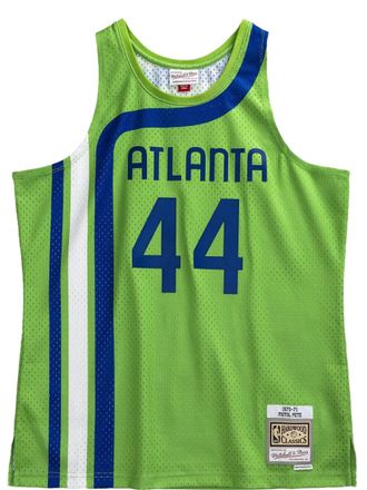 Mitchell & Ness 1970/71 Hardwood Classics Pete Maravich Atlanta Hawks swingman jersey - Groen