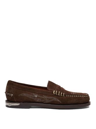 Sebago Dan Dallas suede penny loafers