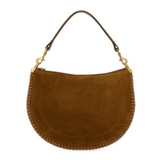 Isabel Marant Oskan Soft Zip Bag - female - Isabel Marant - Shoulder Bags - Brown - ONE SIZE - Bags