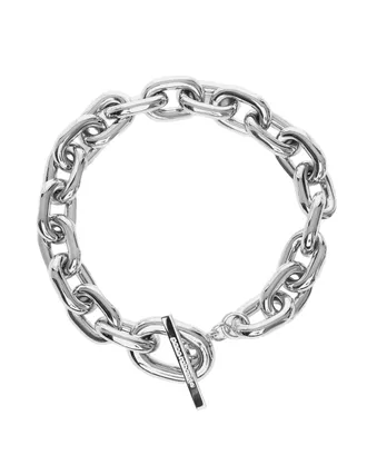 Paco Rabanne Chain Link Necklace with Toggle Clasp