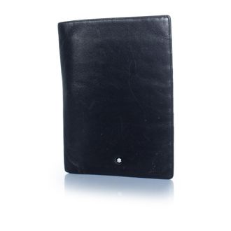 Montblanc leren portemonnee met pen
