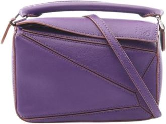 Loewe Pre-owned Mini Bags, female, Purple, Size: ONE SIZE Pre-owned Mini Bag