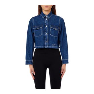 Liu Jo Overhemden, Dames, Blauw, S, Denim, Camicia Daily