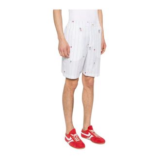 Jacquemus Le Short Calecon - male - Jacquemus - Casual Shorts - White - M - Shorts