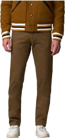 Meyer Heren, Broeken, Bruin, Maat: 2XL Katoen