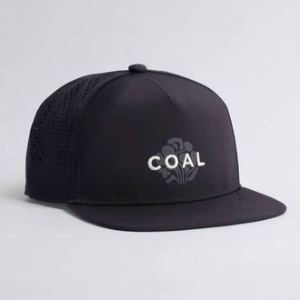 Coal Unisex The Robertson Athletic Trucker Cap In Black/white