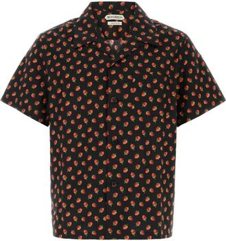 J.W.Anderson Black Regular Printed Shirt