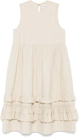 Cawley Studio Abito midi Genevieve - Toni neutri