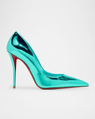 Christian Louboutin Miss Z Mirror Red Sole Pumps