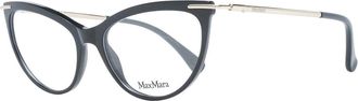 Max Mara Accessoires, Dames, Zwart, ONE Size, Zwarte Vrouwen Cat Eye Optische Monturen