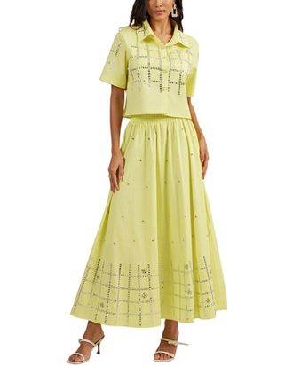 Kaimilan 2Pc Top & Skirt Set