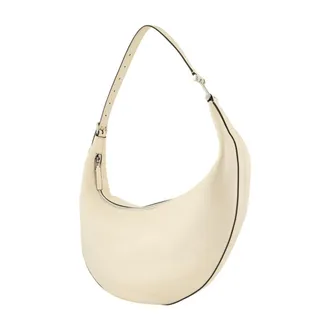 Marni Womens Calfskin Leather Shoulder Bag White