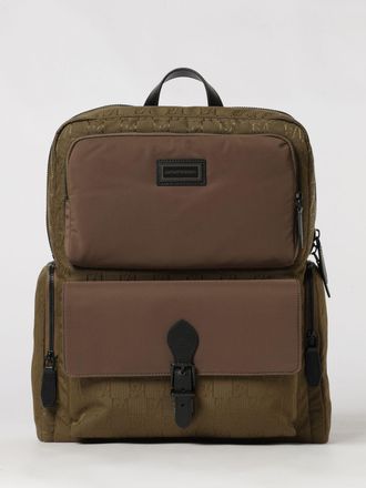 Emporio Armani Backpack Men color Military
